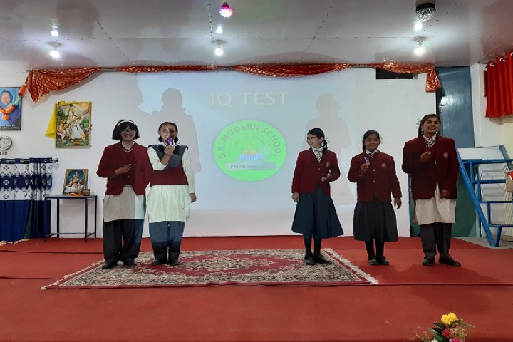 Shri Bhagat Ram New Modern School-IQ Test
