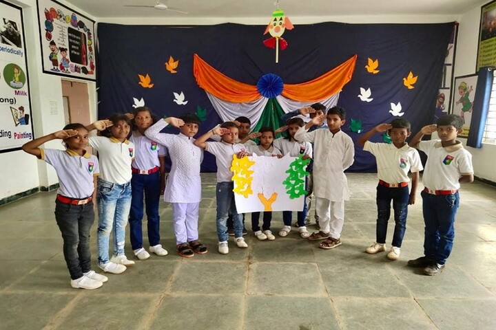 Aadeshwar Academy School Bastar-Independence Day