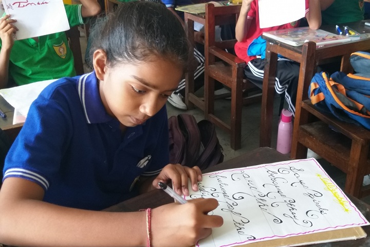St MaryS School-Calligraphy