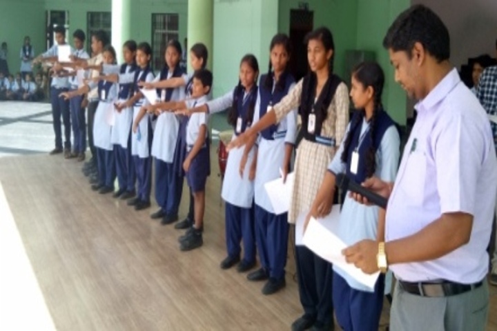 Aastha Vidya Mandir English Medium School- Oath Ceremony