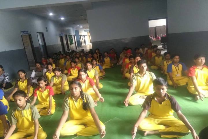 Academic Heights Public School Koriya-Meditation