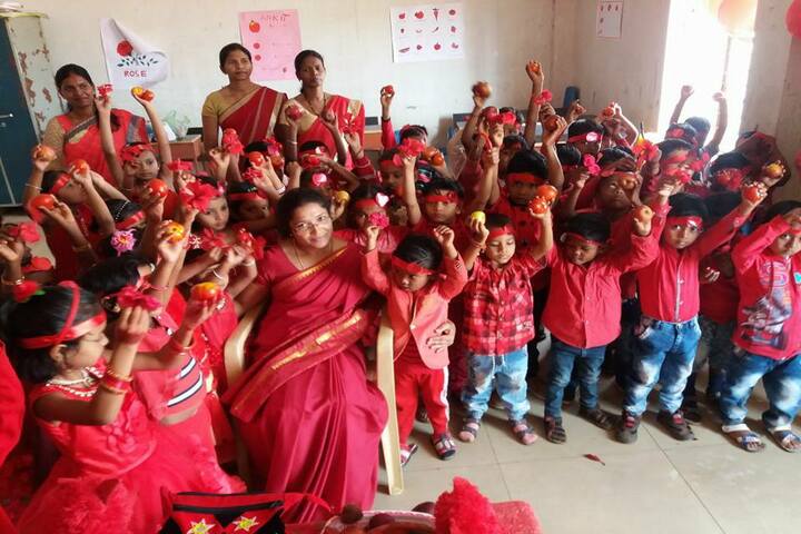 Adeshwar Public School Bastar-Red Day