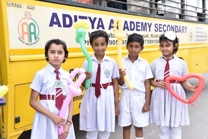 ADITYA ACADEMY SECONDARY-bus transport