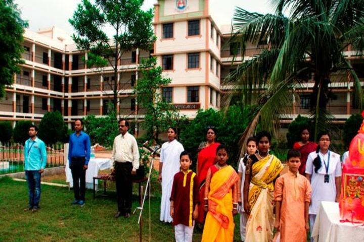 Amrita Vidyalaya-Morning Assembly