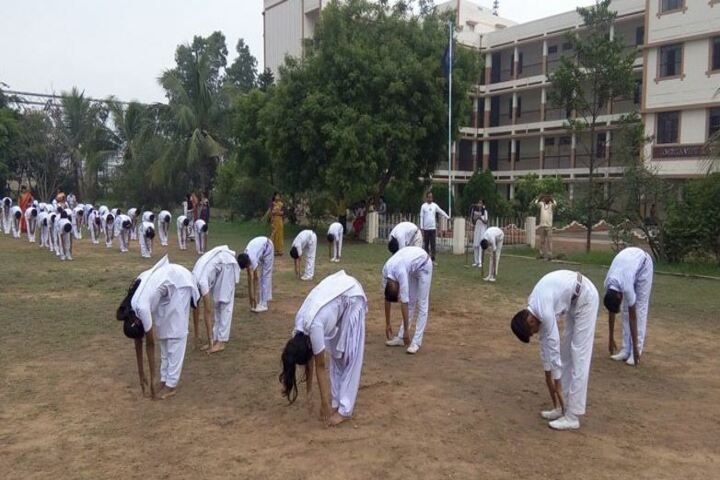 Amrita Vidyalaya-Yoga day