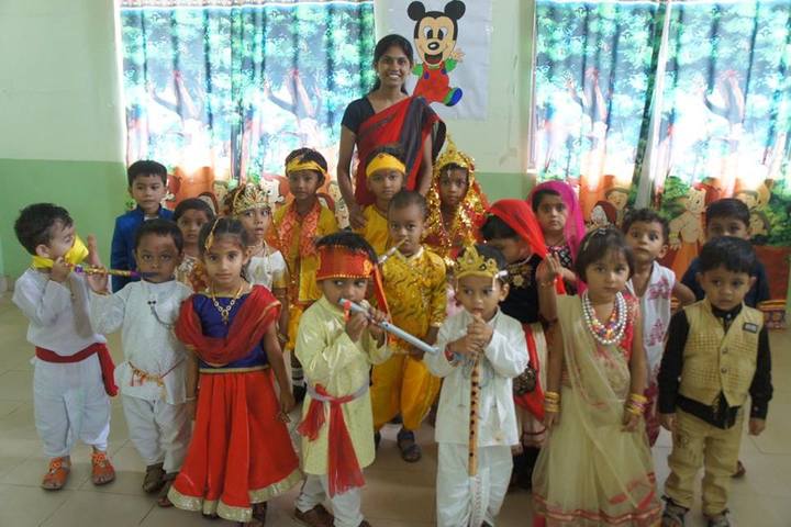 Allons Public School-Krishna jayanthi celebrations