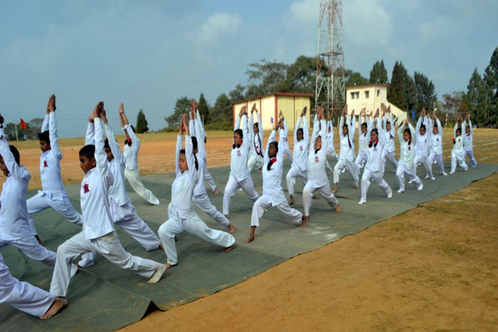 Army Public School-Yoga Day