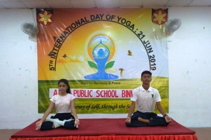 Army Public School-Yoga