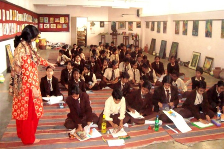 D A V Model School-Arts