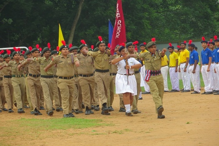 D A V Model School-NCC