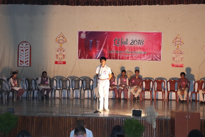 D A V Model School-Singing