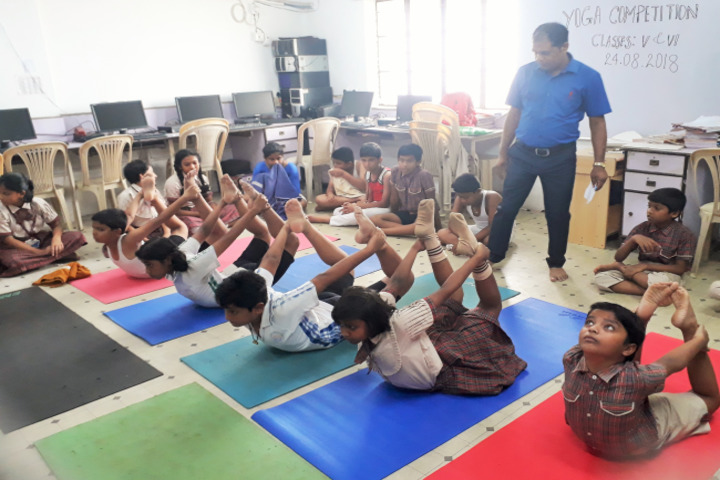DAV Model School-Yoga