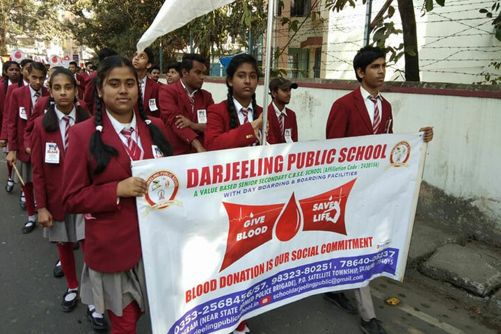 Darjeeling Public School-Blood Camp