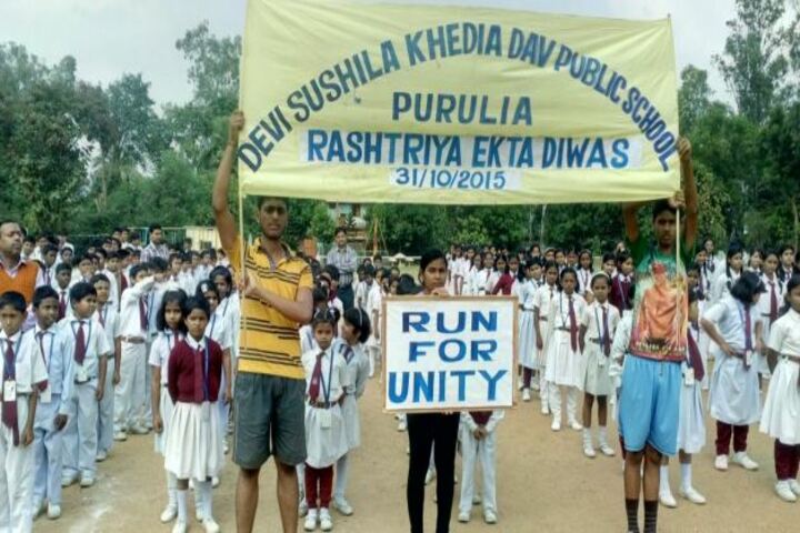 Devi Sushila Khedia Dav Public School-Run Marathon