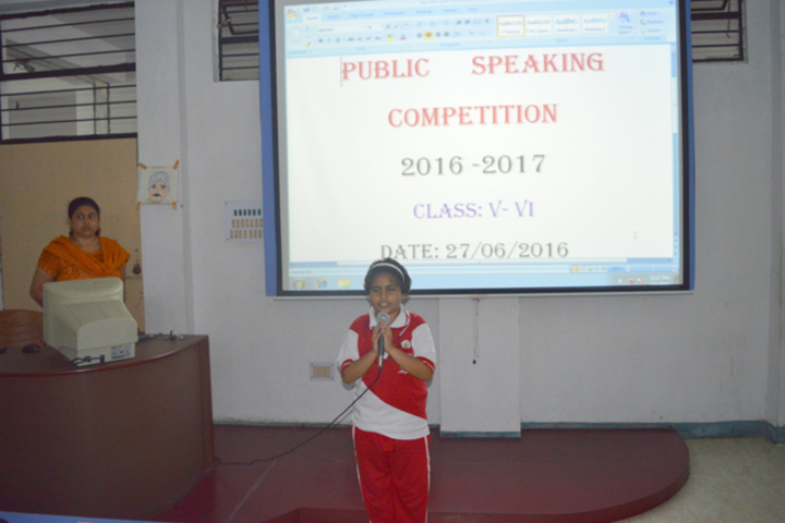 Durgapur Public School-Speaking Compitition