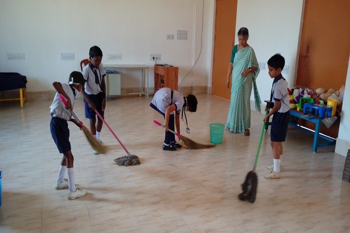 Filix School Of Education-Cleaning Activity