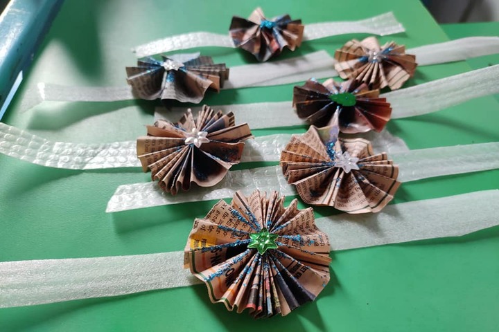 G D Goenka Public School-Rakhi Making Activity