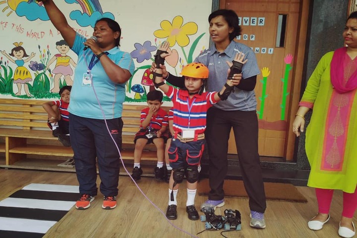 G D Goenka Public School-Skating Activity