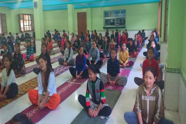Himalayan Buddhist Cultural School-Yoga Activity