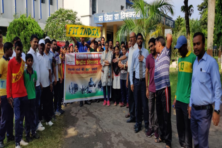 Kendriya Vidyalaya-Fit India Plogging Run