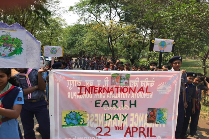 Kendriya Vidyalaya-International Earth Day