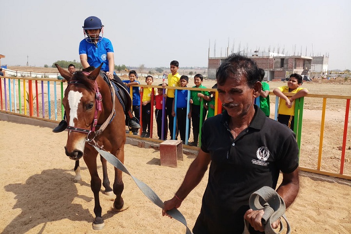 Saraswati Devi International School-Horse Riding