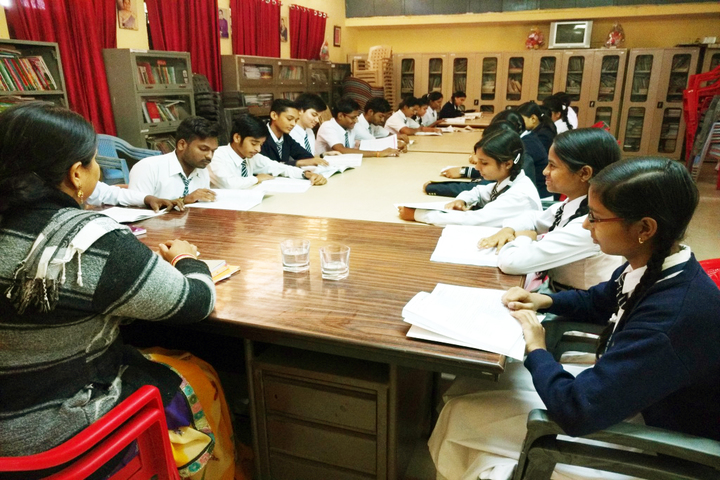 Burgess English Higher Secondary School-Library