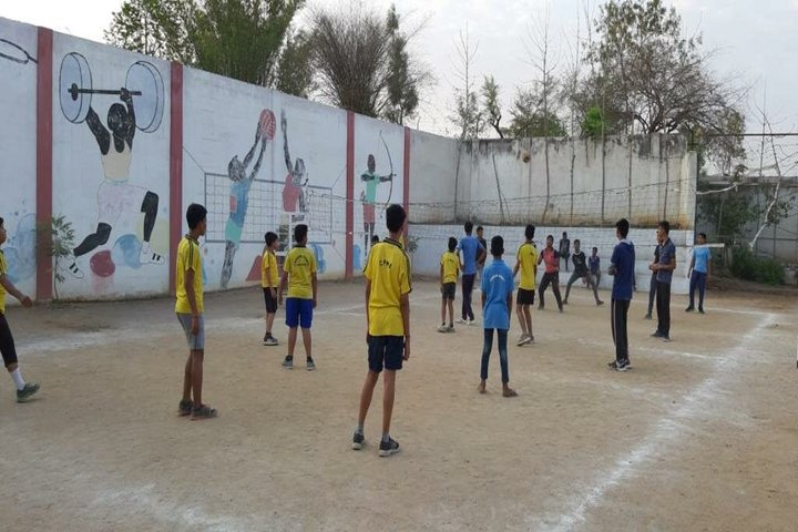 Career Point World School-Volly Ball