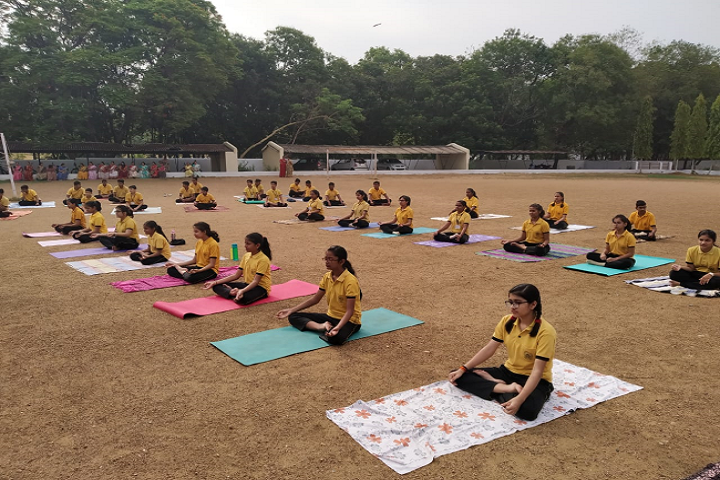 DAV Public School - Yoga Class