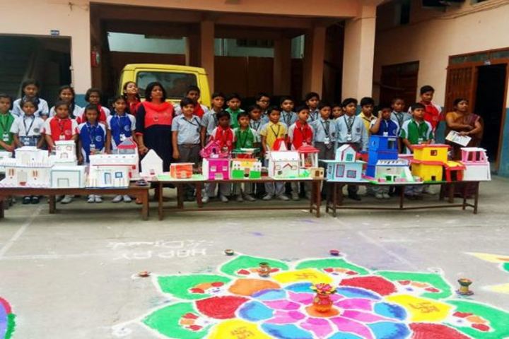 St Alberts High School-Rangoli