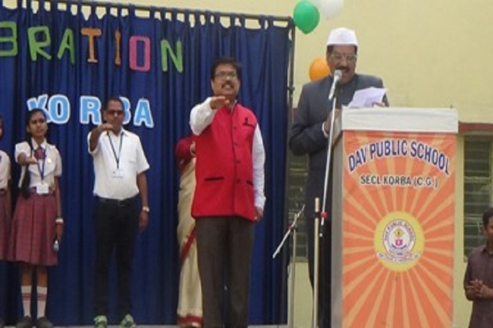 D A V Public School Korba-Independence Day