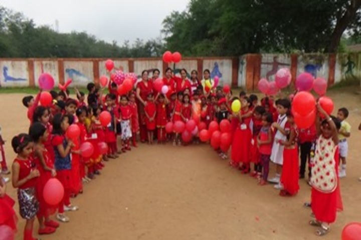 D A V Public School Korba-Red Day