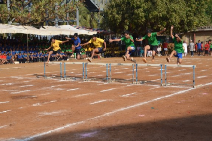 Sharada Mandir School-Sports jump