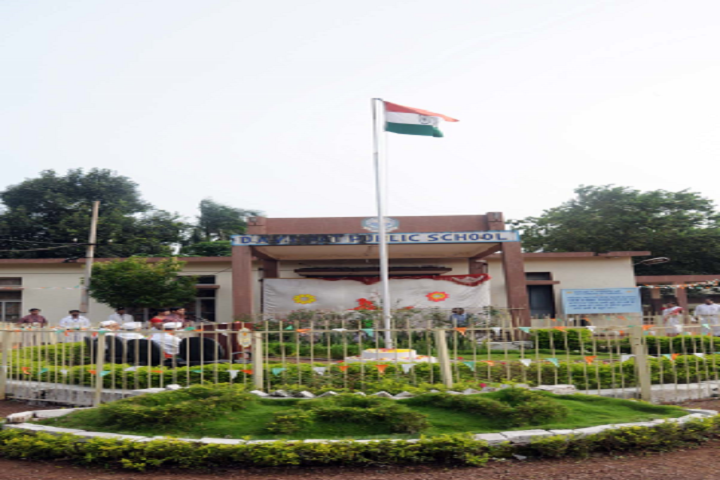 Dav Ispat Public School - Flag Hositng
