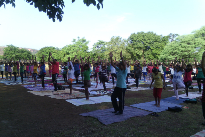 DAV Ispat Senior Secondary Public School-Yoga Day