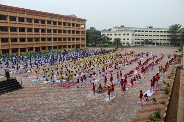 Xavier School-Yoga Day