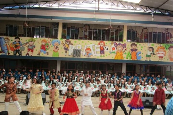 Bishop Moore Vidyapith-Dancing Activity
