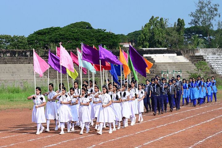 Sreepuram English Medium High School And Junior College-March Past