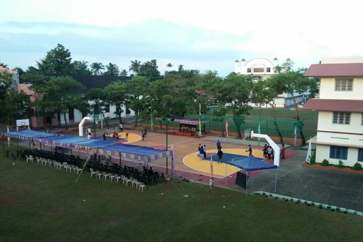 St Peters English Medium High School-Basket Ball Court