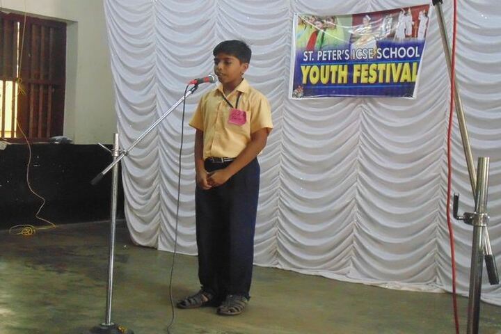 St Peters English Medium High School-Youth Festival
