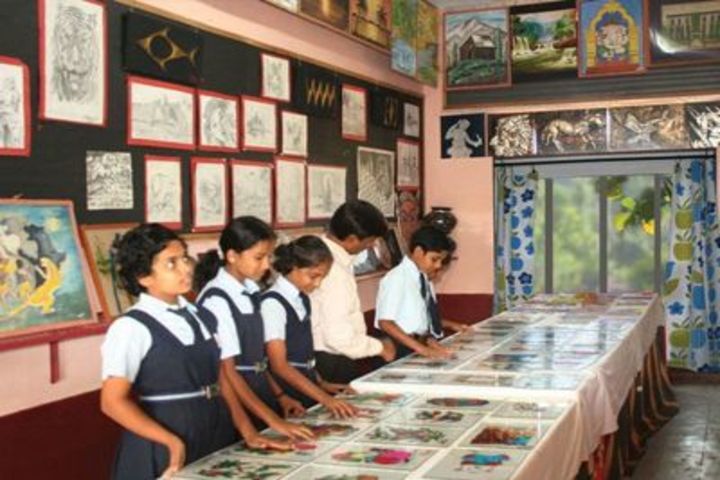 Sharada Residential School-Art Exhibition