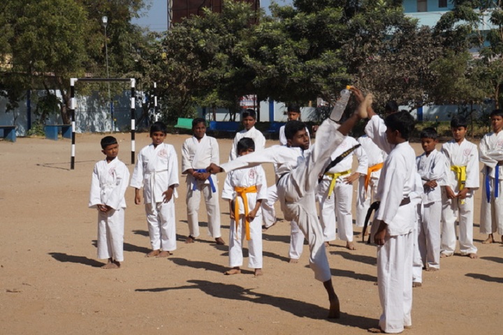 Basavarajeswari Public School And College-Karate