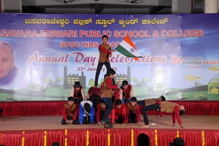 Basavarajeswari Public School And College-Independence Day Celebrations