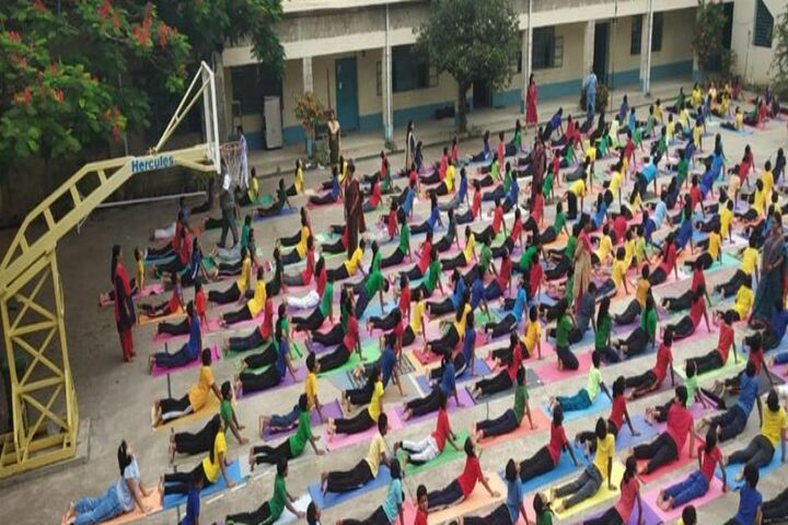 H A L Gnanajyoti School-Yoga Activity