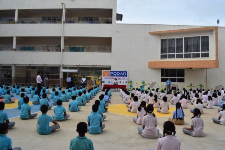 Podar International School-International Yoga Day