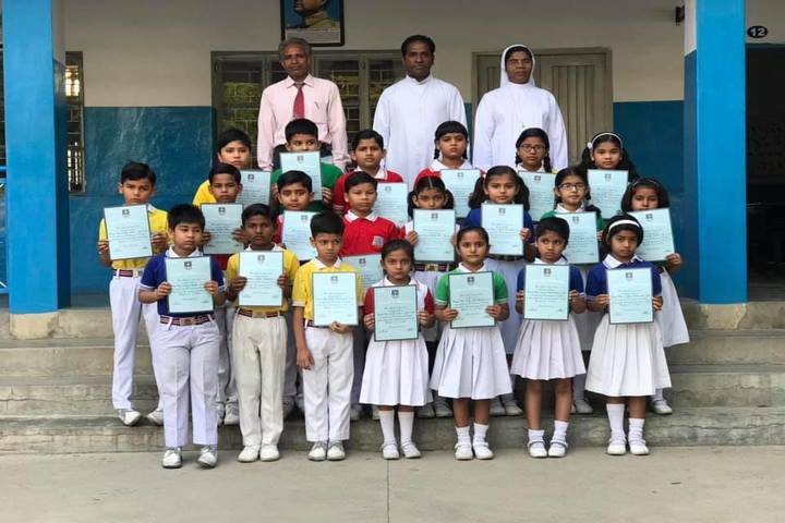 Holy Cross Ashram School-Felicitation