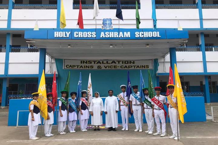 Holy Cross Ashram School-Investiture Ceremony