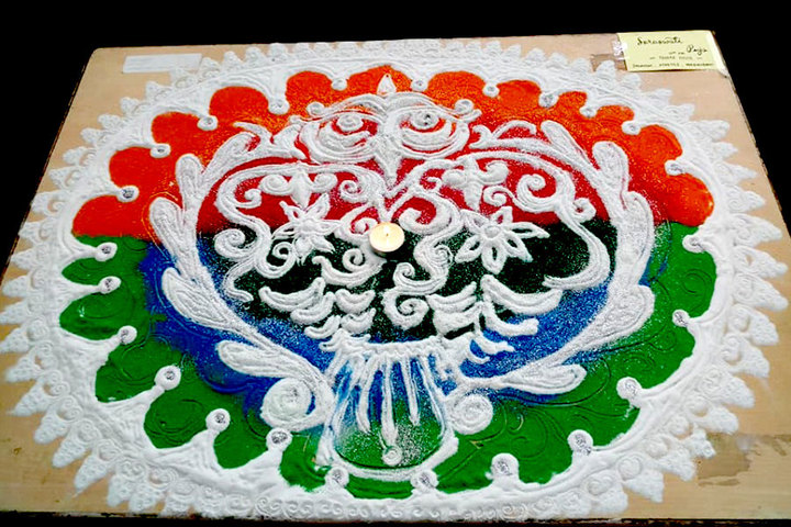 Smt Lilavatibai Podar High School-Rangoli