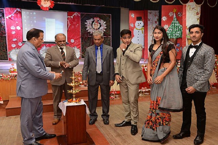 The Frank Anthony Public School-Lighting the lamp