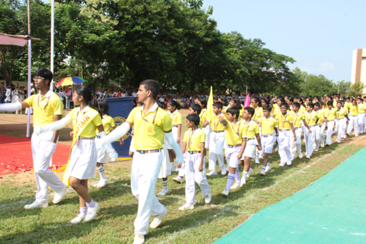 Saint Arnolds School-March past